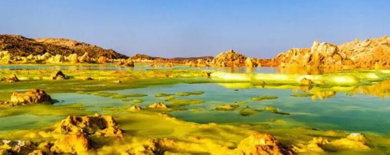 The Best flexible 50 + Guided afro Ethiopia tours package- Dallo volcano