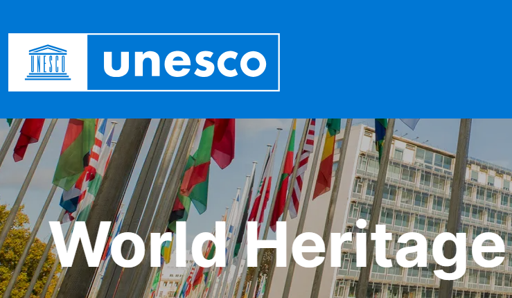 UNESCO emlem,logo, on concise list of UNESCO World Heritage Sites by Continent post