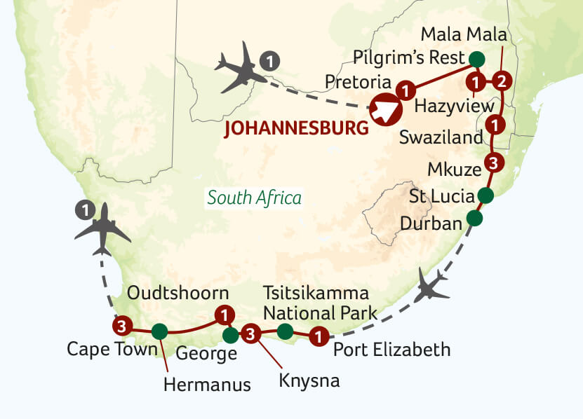 7 Days Best of South Africa