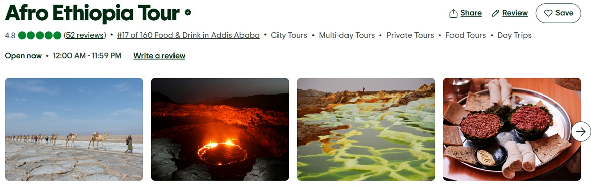  review Overall Ethiopia tour